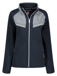 ANAPURNA Kurtka polarowa "Urithana" w kolorze granatowym rozmiar: M. Niebieskie kurtki damskie ANAPURNA, m, bez wzorów, z polaru, bez kaptura. Za 126.99 zł.