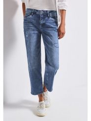 Street One Dżinsy - Regular fit - w kolorze niebieskim rozmiar: W33/L28. Niebieskie jeansy damskie Street One. Za 180.49 zł.