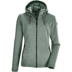 Kurtka polarowa rozpinana damska Killtec KOW 135. Zielone kurtki damskie Killtec, bez wzorów, z polaru, bez kaptura. W wyprzedaży za 199.99 zł.