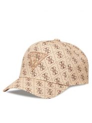 Guess Czapka z daszkiem H5YZ03 WO08O Beżowy. Brązowe czapki z daszkiem damskie Guess, z aplikacjami, z bawełny. Za 119.99 zł.
