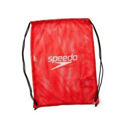 Torba na linę Speedo P3. Czerwone torby sportowe Speedo, bez wzorów, z meshu. Za 56.40 zł.
