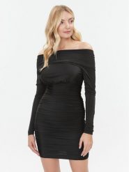 Marciano Guess Sukienka codzienna 3BGK0M 6262Z Czarny Bodycon Fit. Czarne sukienki damskie Marciano Guess, z aplikacjami, z syntetyku, bez ramiączek. Za 679.99 zł.