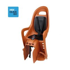 Fotelik Rowerowy Tylny Na Bagażnik MIK-HD -Groovy. Brązowe foteliki rowerowe POLISPORT. Za 425.10 zł.
