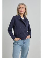 Josephine & Co Kurtka przejściowa "Penny" w kolorze granatowym rozmiar: 46. Niebieskie kurtki damskie Josephine & Co, bez wzorów, bez kaptura. Za 223.99 zł.