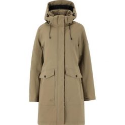 Parka dla kobiet Whistler Algoma. Brązowe parki damskie WHISTLER, z puchu, bez kaptura. Za 519.50 zł.