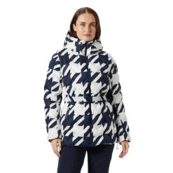 Damska kurtka puchowa Helly Hansen Bliss Modular. Niebieskie kurtki damskie Helly Hansen, na zimę, bez wzorów, z puchu, bez kaptura. W wyprzedaży za 2,105.00 zł.
