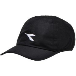 Czapka tenisowa z daszkiem Diadora ADJUSTABLE CAP. Białe czapki z daszkiem damskie Diadora, bez wzorów, z materiału. Za 80.00 zł.