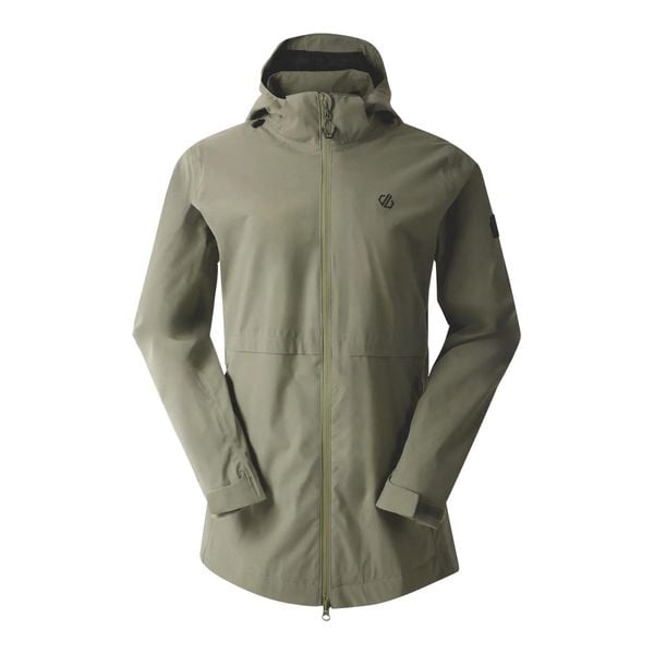 Damska kurtka turystyczna Dare 2B Switch Up II Waterproof. Szare kurtki damskie Dare 2b, bez wzorów, z materiału, bez kaptura. Za 167.99 zł.