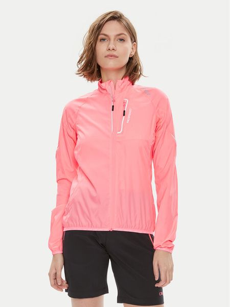 CMP Kurtka do biegania 3C46776T Różowy Regular Fit. Czerwone kurtki sportowe damskie CMP, bez wzorów, z syntetyku, bez kaptura. Za 329.99 zł.