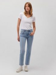 MAVI Dżinsy "Mirella" - Slim fit - w kolorze błękitnym rozmiar: W34/L30. Niebieskie jeansy damskie Mavi. Za 124.95 zł.