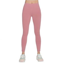 Spodnie treningowe damskie Skechers GO Walk High. Czerwone obuwie sportowe damskie Skechers, z nylonu, bez zapięcia, na fitness i siłownię, Skechers Sport. Za 179.99 zł.