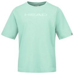 Koszulka damska Head Motion. Niebieskie koszulki damskie Head, bez wzorów, bez kołnierzyka, bez ramiączek. W wyprzedaży za 139.50 zł.