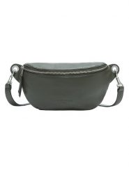Liebeskind Berlin Skórzana saszetka "Tavia" w kolorze khaki - 32 x 14 x 7 cm rozmiar: onesize. Brązowe nerki i saszetki damskie Liebeskind Berlin, bez wzorów, z materiału. Za 294.95 zł.