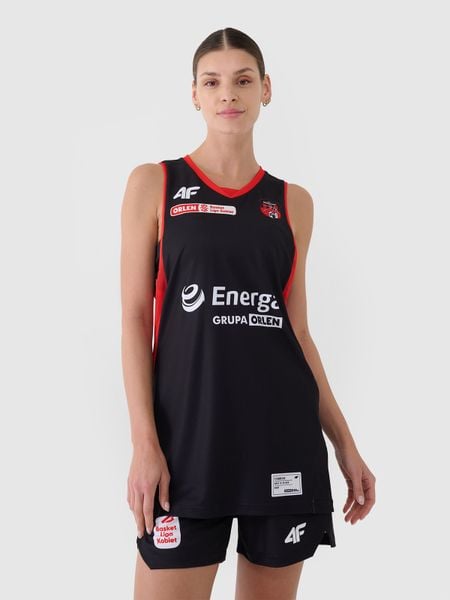 4F Koszulka meczowa replika wyjazdowa z sezonu 2024/25 damska 4F x MMKS Katarzynki Toruń - multikolor XL. Koszulki sportowe damskie 4F, l, z aplikacjami, z dzianiny, bez ramiączek, na fitness i siłownię. Za 199.99 zł.