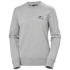 Bluza damska Helly Hansen Nord Graphic. Szare bluzy damskie Helly Hansen, bez wzorów, bez kaptura. Za 326.50 zł.