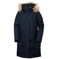 Parka dla kobiet Helly Hansen Vega. Niebieskie parki damskie Helly Hansen, na zimę, bez kaptura. W wyprzedaży za 1,382.00 zł.