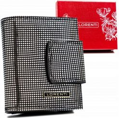 Portfel czarny Lorenti 42329-CEK. Czarne portfele damskie LORENTI, bez wzorów. Za 99.00 zł.