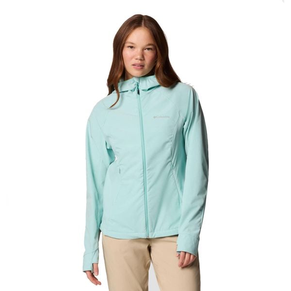 Kurtka softshell damska Columbia Sweet As III Hooded Softshell. Niebieskie kurtki damskie Columbia, l, bez wzorów, z softshellu, z kapturem. Za 329.99 zł.