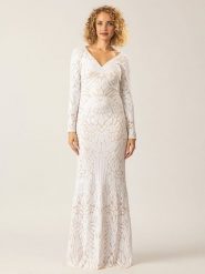 APART Sukienka w kolorze biało-beżowym rozmiar: 36. Białe sukienki damskie Apart, bez wzorów, bez ramiączek. Za 304.99 zł.