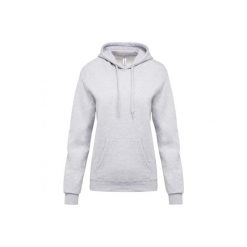 Bluza damska z kapturem Kariban. Białe bluzy damskie KARIBAN, xs, bez wzorów, z bawełny, z kapturem. Za 181.00 zł.