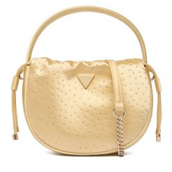 Torebka Guess. Żółte torebki klasyczne damskie Guess, bez dodatków. Za 589.99 zł.