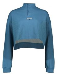Reebok Bluza w kolorze błękitnym rozmiar: M. Niebieskie bluzy damskie Reebok, m, bez wzorów, z bawełny, bez kaptura. Za 96.60 zł.