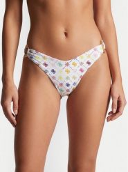 Guess Dół od bikini E6GO23 MC04R Biały. Białe bikini Guess, z aplikacjami, z syntetyku. Za 269.99 zł.