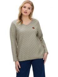 WITT WEIDEN Bluzka w kolorze khaki rozmiar: 42. Brązowe bluzki damskie WITT WEIDEN, bez wzorów, bez kołnierzyka, bez ramiączek. Za 52.17 zł.