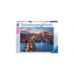 Ravensburger 1000 Elementów Praga Nocą. Szare bez kategorii Ravensburger. Za 43.19 zł.