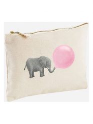 WOOOP Kopertówka w kolorze kremowo-szaro-jasnoróżowym - 24 x 16 cm rozmiar: onesize. Brązowe torebki wieczorowe damskie Wooop, bez wzorów, z bawełny, bez dodatków. Za 43.99 zł.