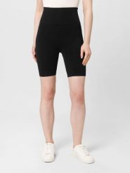 Les Lunes Szorty sportowe "Form" w kolorze czarnym rozmiar: XS. Czarne spodenki sportowe damskie Les Lunes, xs, bez wzorów, prążkowane, z podwyższonym stanem, outdoorowe. Za 152.99 zł.