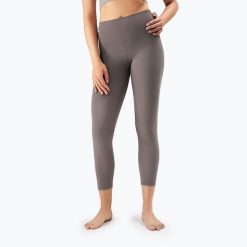 Legginsy do jogi damskie JOYINME 7/8 Unity Ease. Szare legginsy sportowe damskie Joy in me, bez wzorów, na fitness i siłownię. Za 359.00 zł.