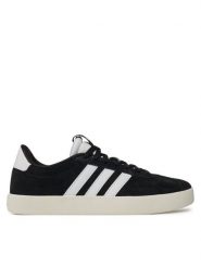 Adidas Sneakersy VL Court 3.0 ID6279 Czarny. Czarne obuwie sportowe damskie Adidas, ze skóry, bez zapięcia. Za 199.99 zł.