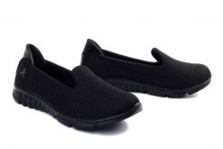 ARTIKER RELAKS 50C1183 grafitowy, półbuty letnie damskie. Czarne półbuty damskie Artiker Relaks, na lato, bez wzorów, bez obcasa, bez zapięcia. Za 114.90 zł.