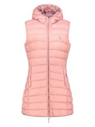 Geographical Norway Kamizelka pikowana "Vatikotal" w kolorze jasnoróżowym rozmiar: S. Różowe kamizelki damskie Geographical Norway, s, bez wzorów, bez kaptura. Za 191.42 zł.