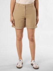 Tommy Hilfiger Szorty Kobiety Bawełna beżowy, 38. Brązowe spodenki sportowe damskie Tommy Hilfiger, s, bez wzorów, z bawełny. Za 379.95 zł.