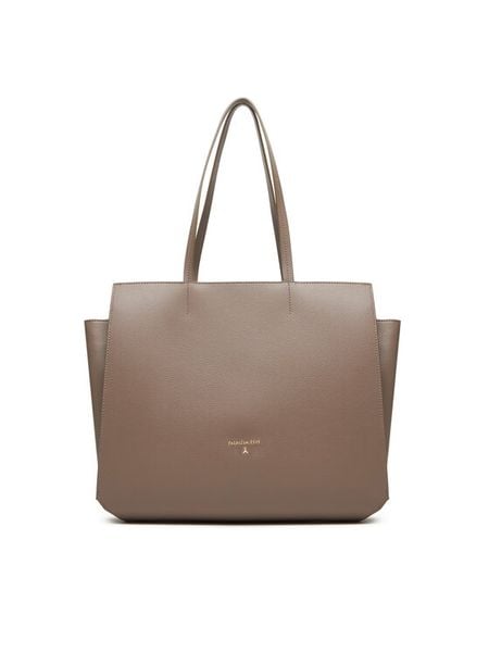 Patrizia Pepe Torebka 8B0235/L001-B744 Brązowy. Brązowe torebki klasyczne damskie Patrizia Pepe, ze skóry, bez dodatków. Za 1,259.00 zł.