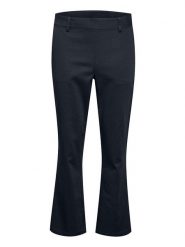 CULTURE Spodnie "Caya" w kolorze granatowym rozmiar: 44. Niebieskie spodnie materiałowe damskie Culture, bez wzorów, z materiału. Za 162.87 zł.