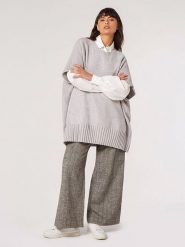 Apricot Sweter w kolorze jasnoszarym rozmiar: S. Szare swetry klasyczne damskie Apricot, s, bez kołnierzyka. Za 109.78 zł.