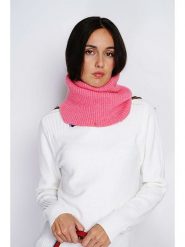 ASSUILI Szal-koło w kolorze różowym - dł. 40 cm rozmiar: onesize. Różowe szaliki damskie Assuili, bez wzorów, z materiału. Za 43.99 zł.