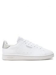 Adidas Sneakersy Urban Court IF9787 Biały. Białe obuwie sportowe damskie Adidas, ze skóry, bez zapięcia. Za 219.99 zł.