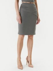 Guess Spódnica mini W5YD64 KAQL2 Zielony Regular Fit. Zielone spódnice damskie Guess, l, z aplikacjami, mini. Za 199.99 zł.