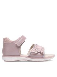 Lasocki Kids Sandały ARIEL CI12-2854-11 Różowy. Czerwone sandały dziewczęce Lasocki Kids, ze skóry, bez obcasa, bez zapięcia. Za 129.99 zł.