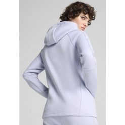 Damska rozpinana bluza z kapturem EVOSTRIPE PUMA Cool Weather Blue. Niebieskie bluzy damskie Puma, m, bez wzorów, z kapturem. W wyprzedaży za 219.00 zł.