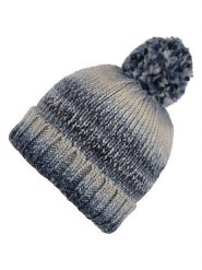 Regatta Czapka "Frosty Hat VI" w kolorze kremowo-niebieskim rozmiar: onesize. Niebieskie czapki damskie Regatta, bez wzorów, ze splotem. Za 57.33 zł.