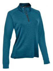 Maul Sport Koszulka funkcyjna w kolorze morskim rozmiar: 40. Niebieskie koszulki damskie Maul Sport, bez wzorów, z materiału, bez kołnierzyka, bez ramiączek. Za 217.99 zł.