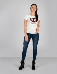 Liu-Jo T-Shirt | TF1219 J5972 | Kobieta | Beżowy. Brązowe t-shirty damskie Liu Jo, xs, bez wzorów, z bawełny, bez kołnierzyka. W wyprzedaży za 189.00 zł.