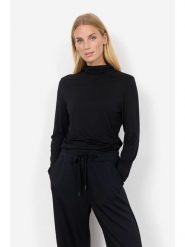 Soyaconcept Koszulka "Marica" w kolorze czarnym rozmiar: L. Czarne bluzki damskie Soyaconcept, l, bez wzorów, bez kołnierzyka, bez ramiączek. Za 134.95 zł.