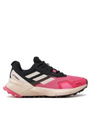 Adidas Buty do biegania Terrex Soulstride RAIN.RDY IG4177 Różowy. Czerwone obuwie sportowe damskie Adidas, z materiału, bez zapięcia, do biegania. Za 449.99 zł.