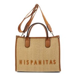 Brązowa Elegancka Damska Torebka W Stylu Boho. Brązowe shopper bag Hispanitas, bez wzorów, na ramię, bez dodatków. Za 499.00 zł.